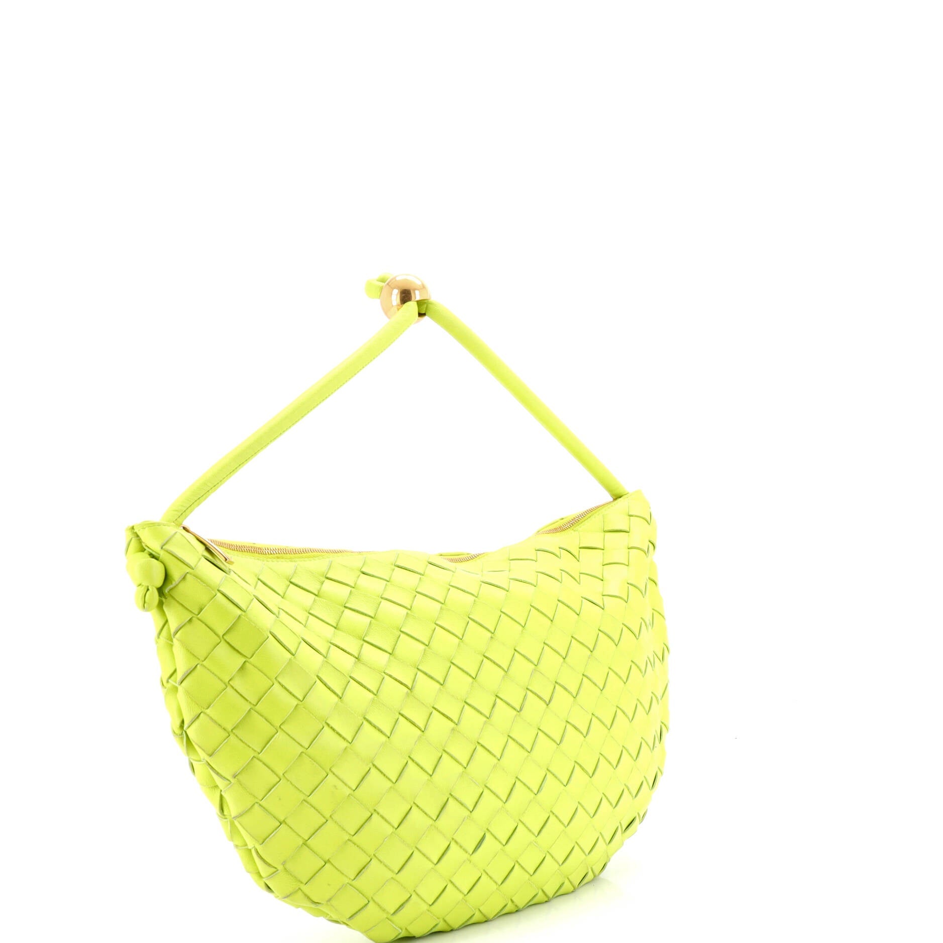 Turn Pouch Intrecciato Nappa Medium