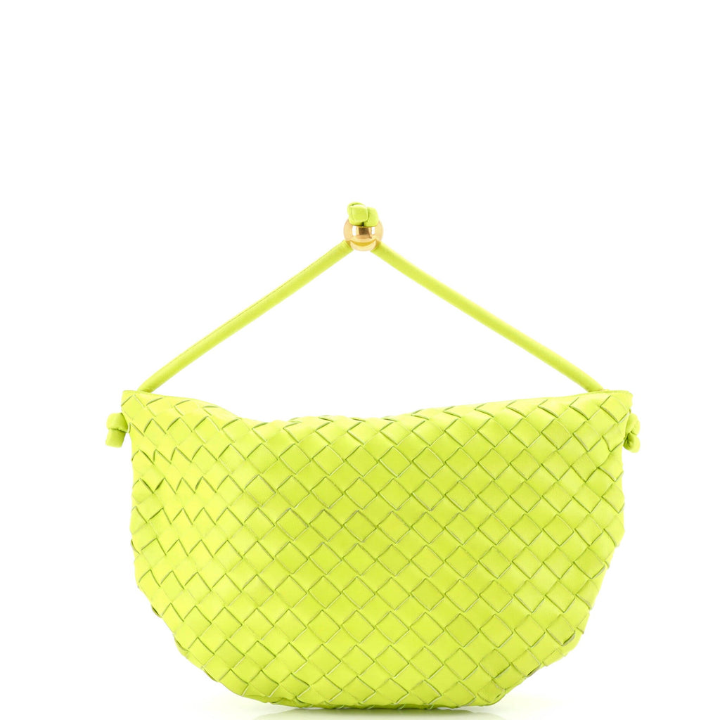 Turn Pouch Intrecciato Nappa Medium
