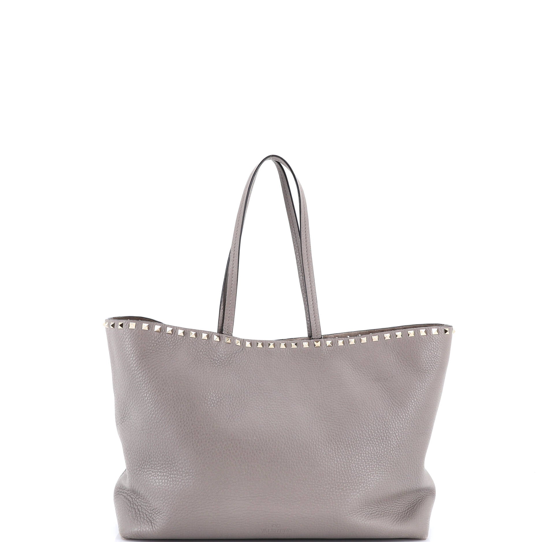 Rockstud Shopper Tote Leather Large