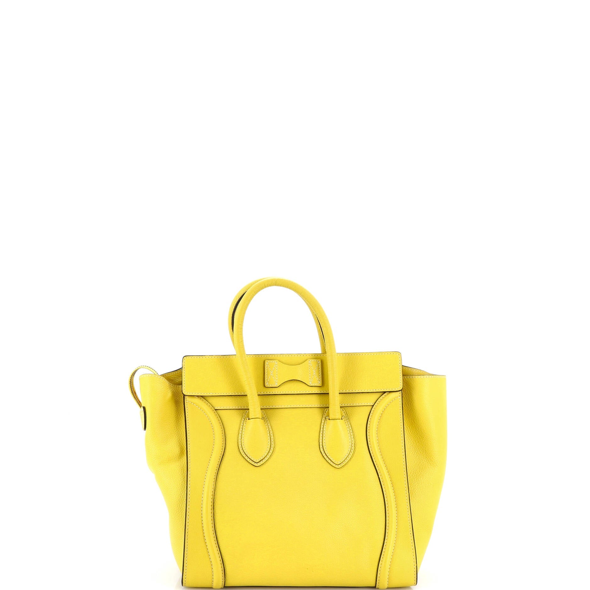 Luggage Bag Grainy Leather Mini