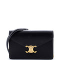 Margo Triomphe Wallet on Chain Leather
