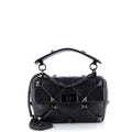 Roman Stud Flap Bag Quilted Leather Medium