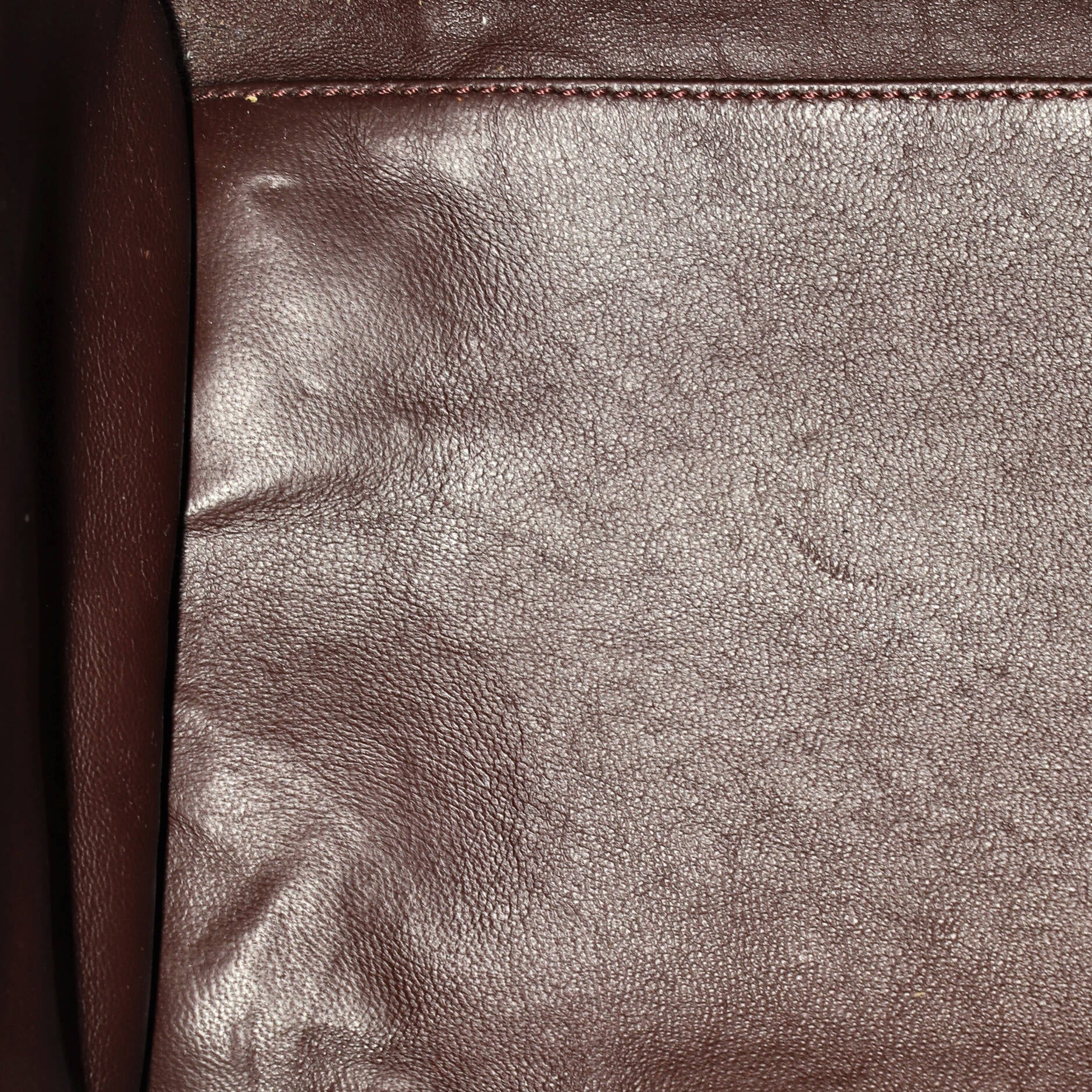 Luggage Bag Canvas and Leather Mini