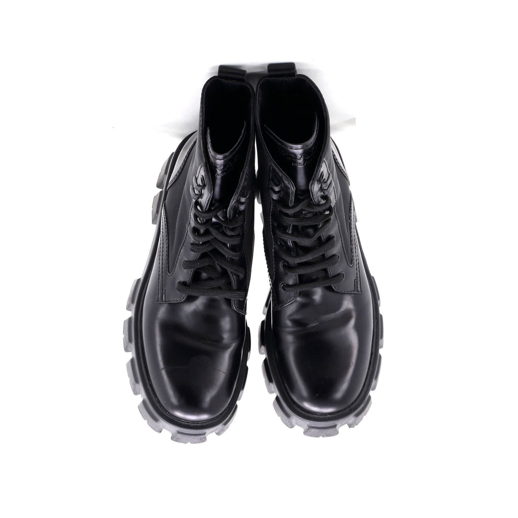 Monolith Combat Boots Leather and Nylon