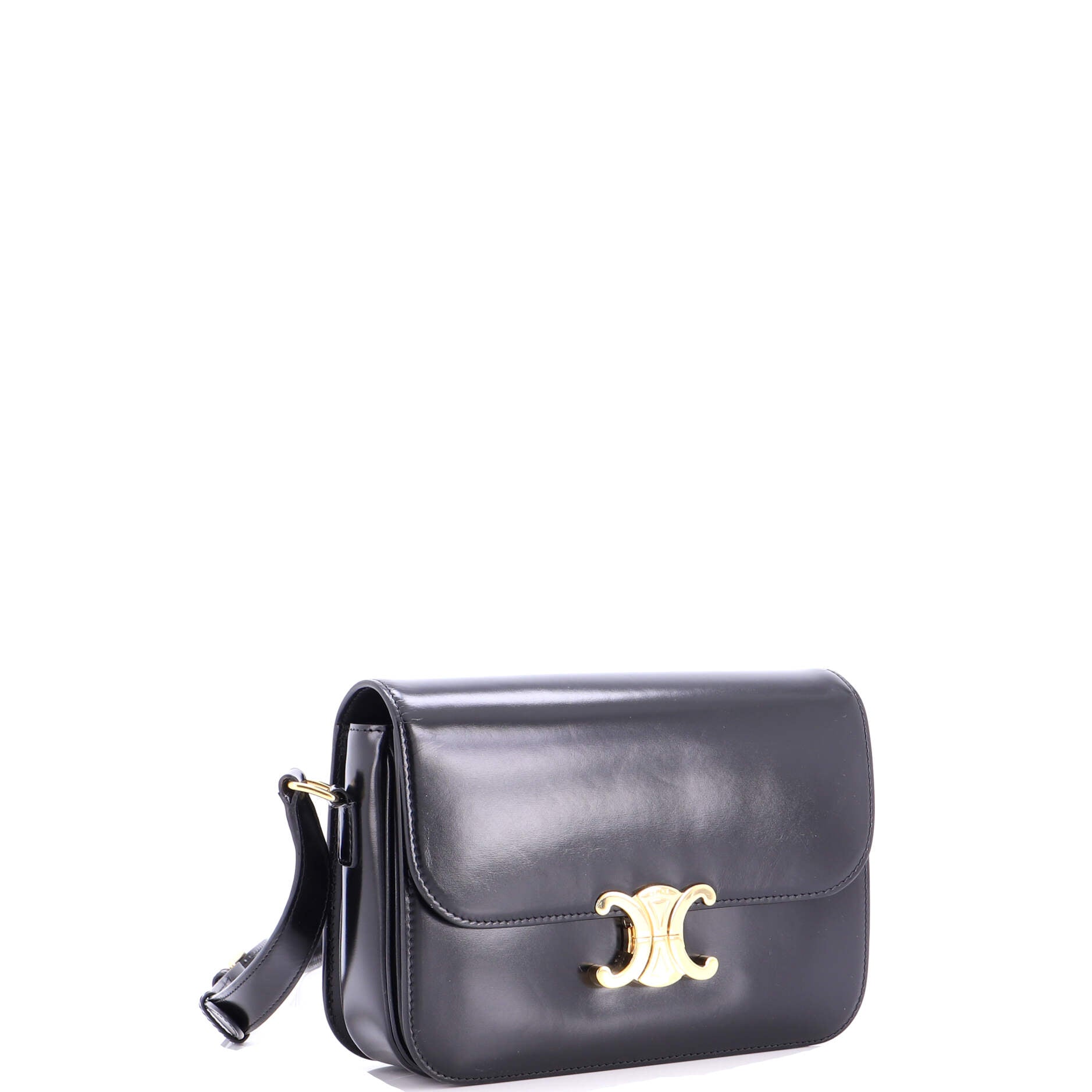 Triomphe Shoulder Bag Smooth Calfskin Medium