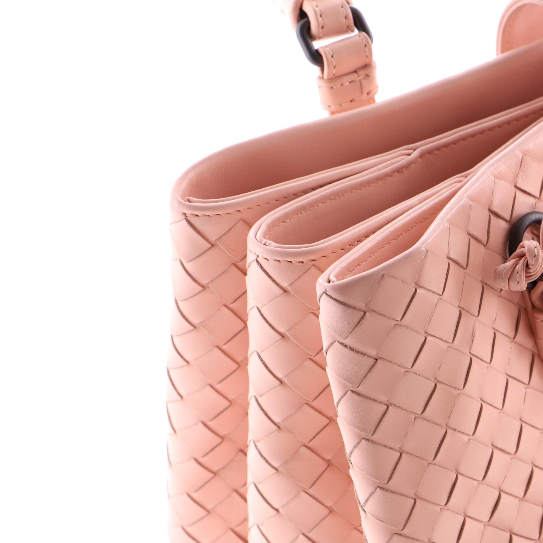 Roma Bag Intrecciato Nappa Small