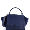 Trapeze Bag Leather with Suede Medium
