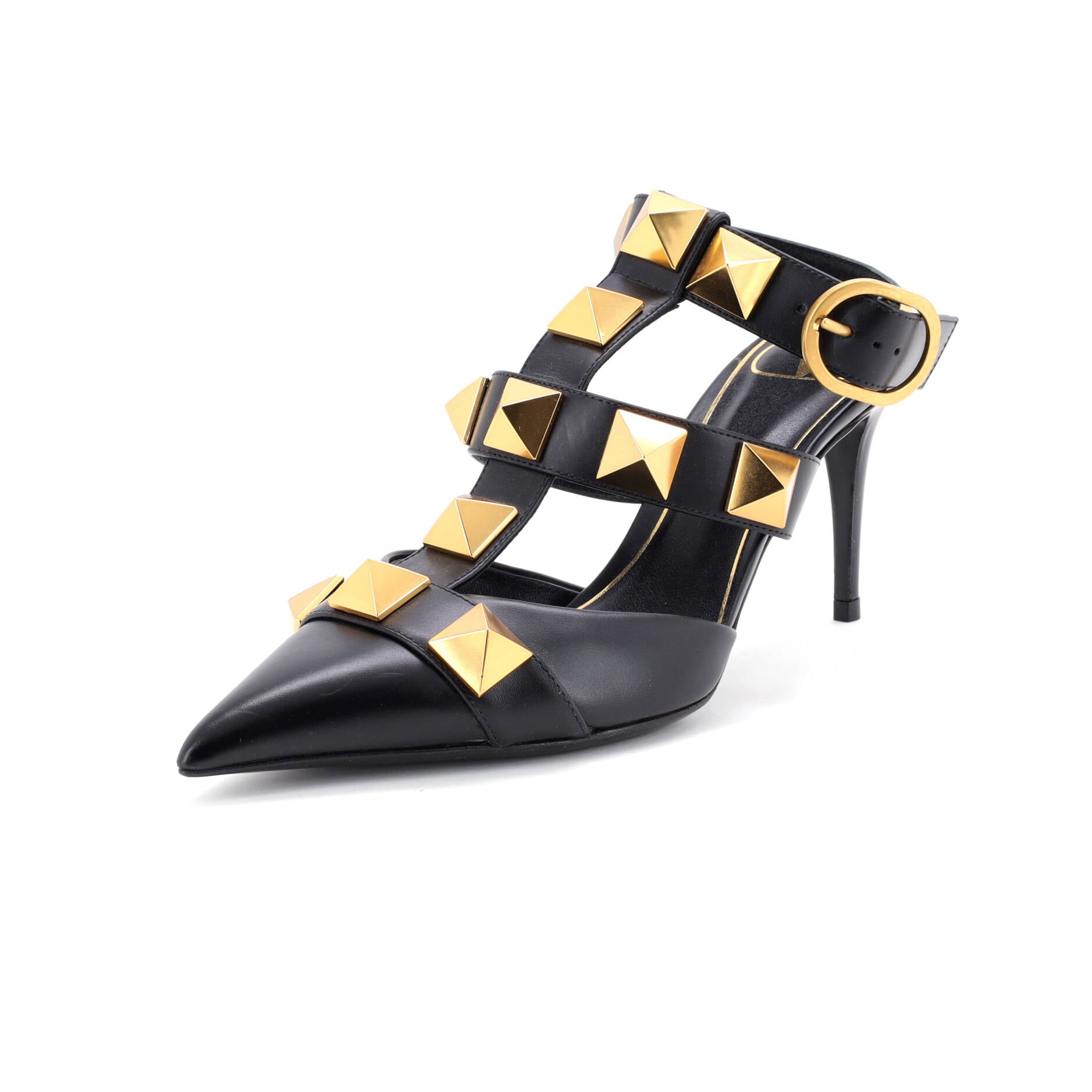Women's Roman Stud Pumps Leather