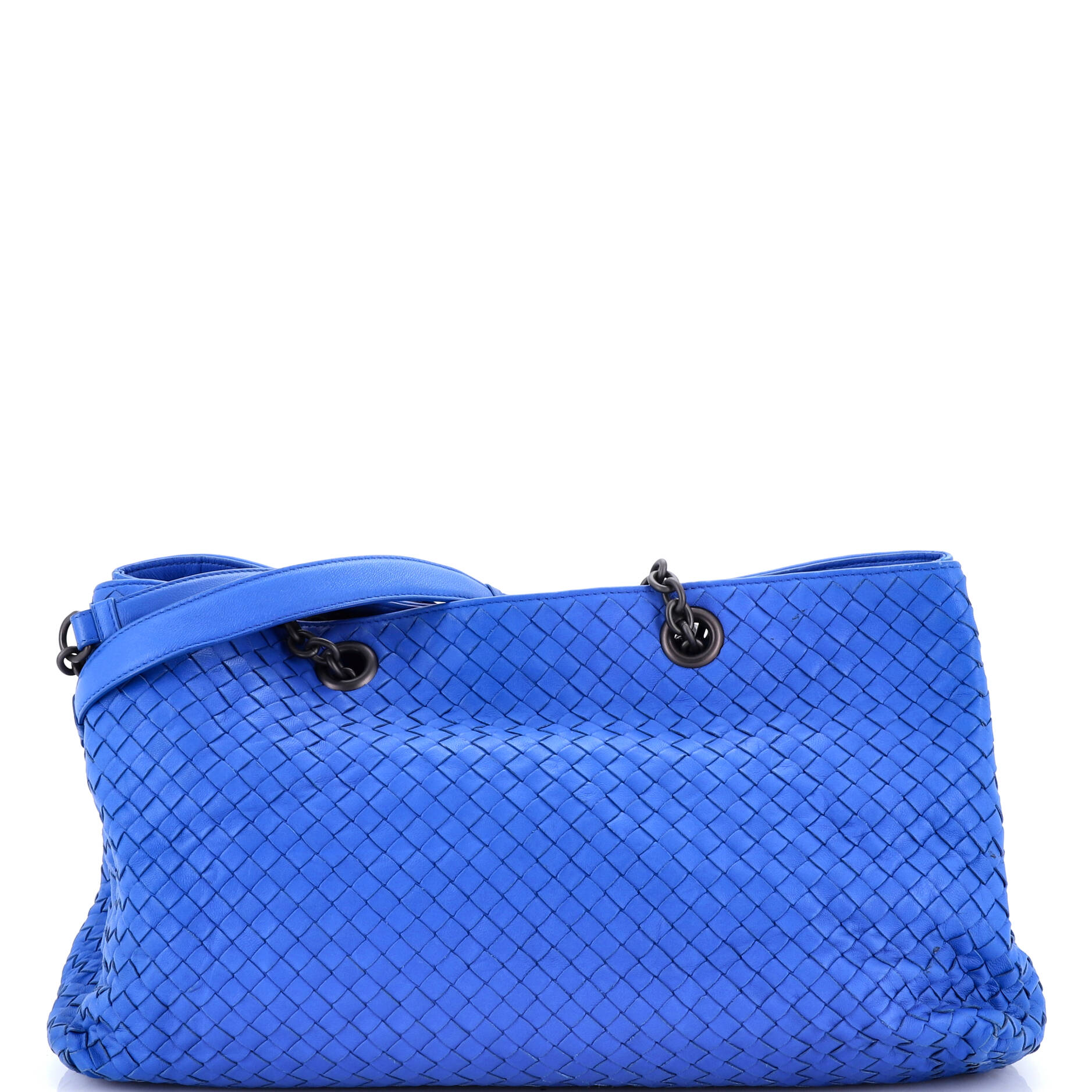 Double Chain Tote Intrecciato Nappa Large