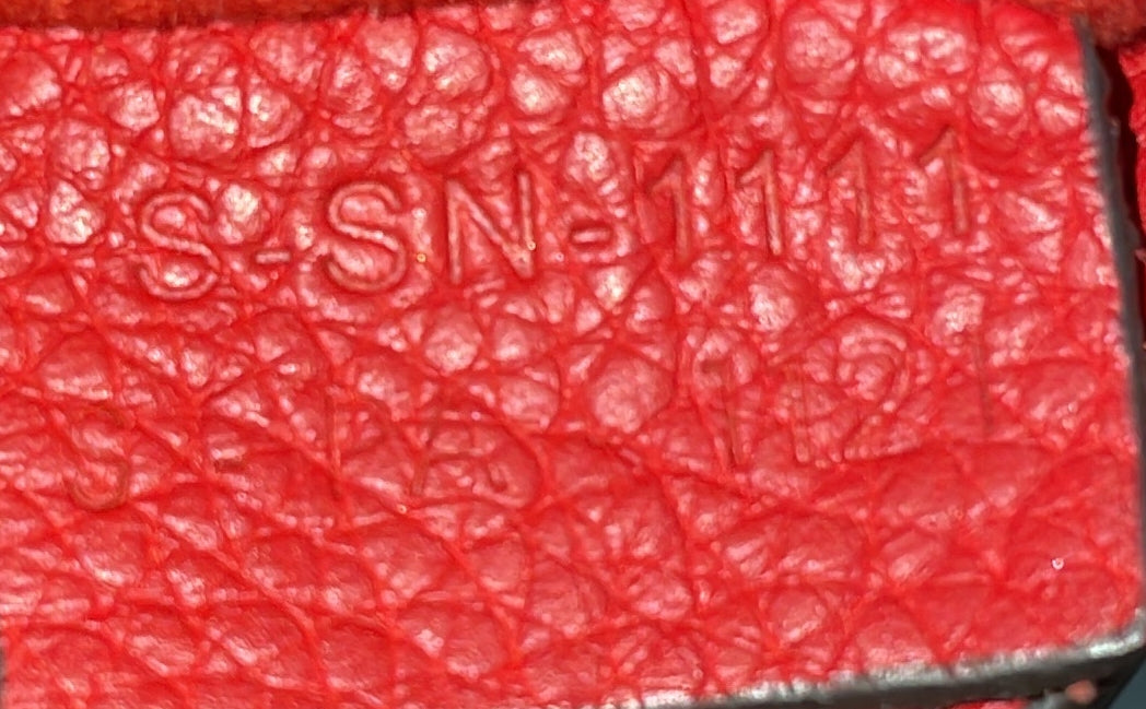 Luggage Bag Grainy Leather Mini