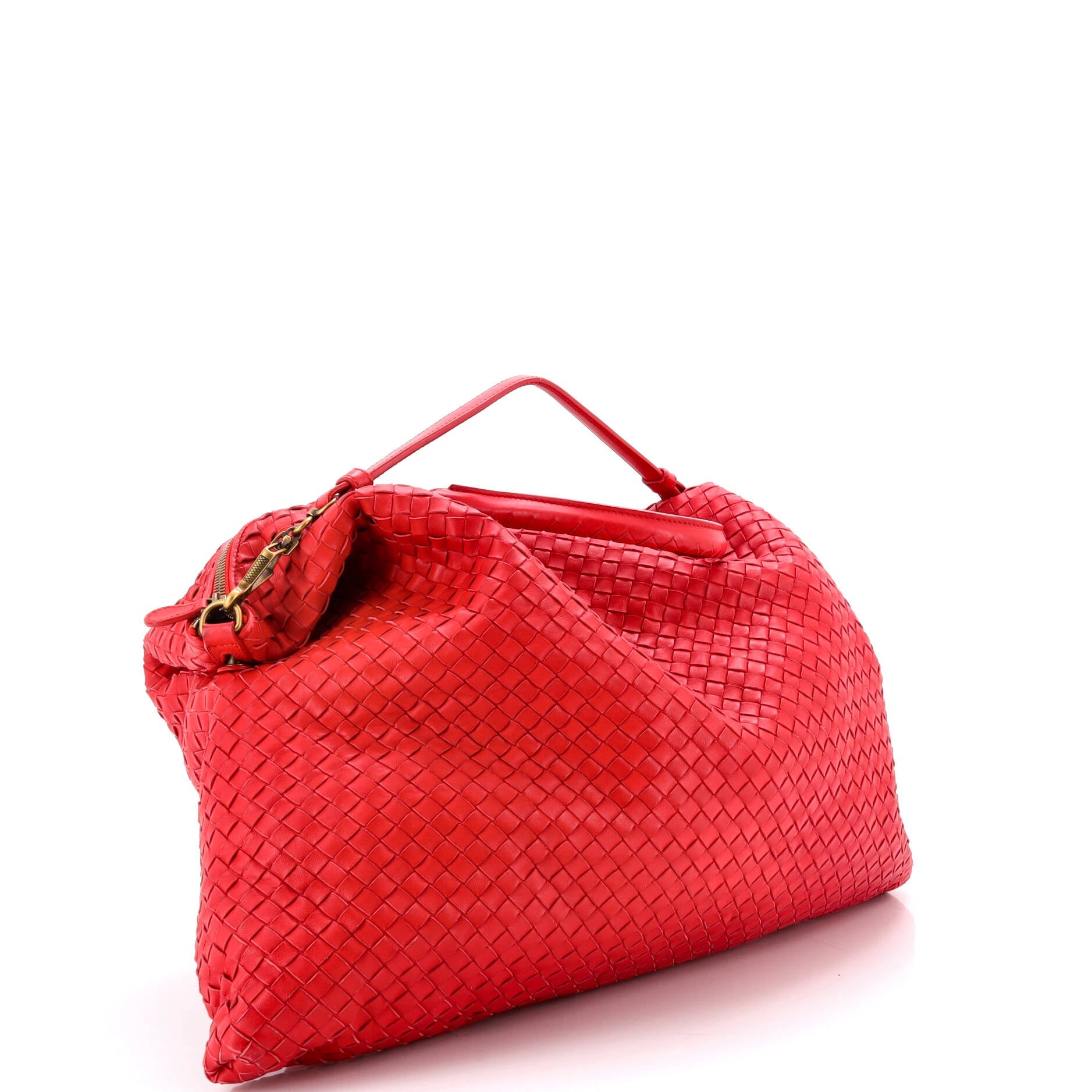 Convertible Satchel Intrecciato Nappa Maxi