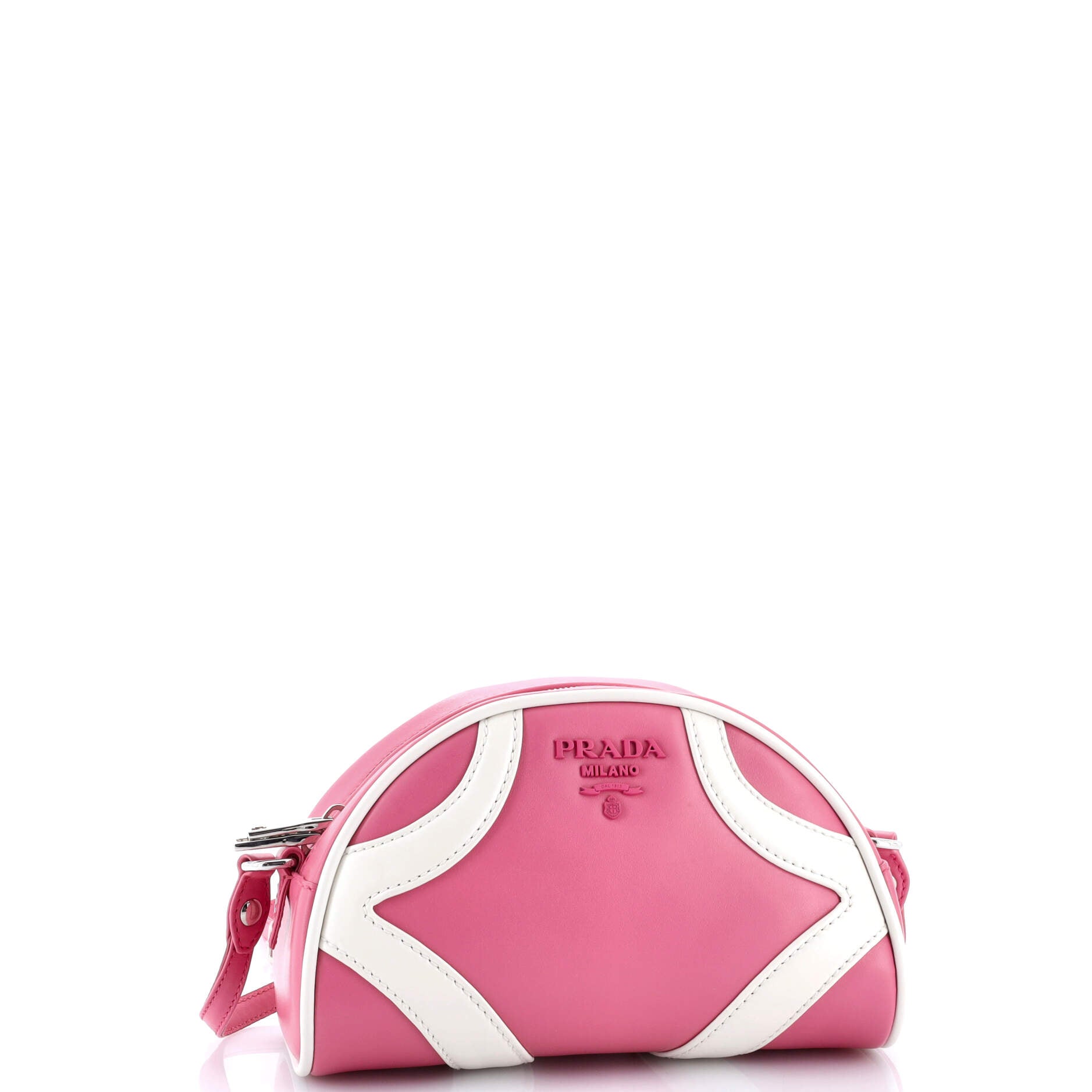 Bowling Convertible Handle Bag Leather Small