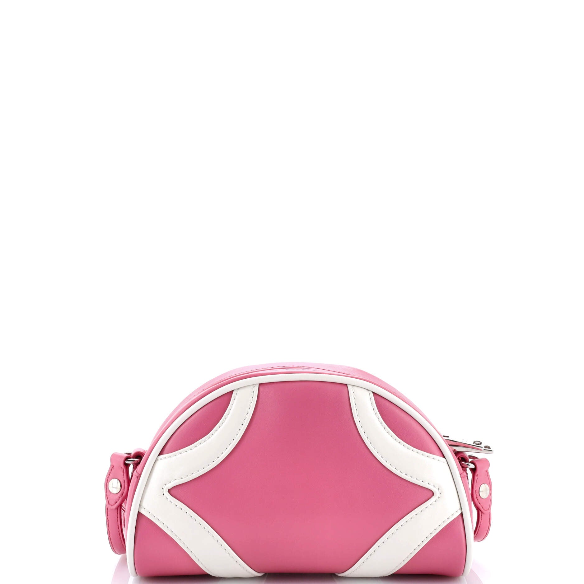 Bowling Convertible Handle Bag Leather Small