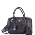 Re-Edition Top Handle Bauletto Bag Nappa Antique Medium