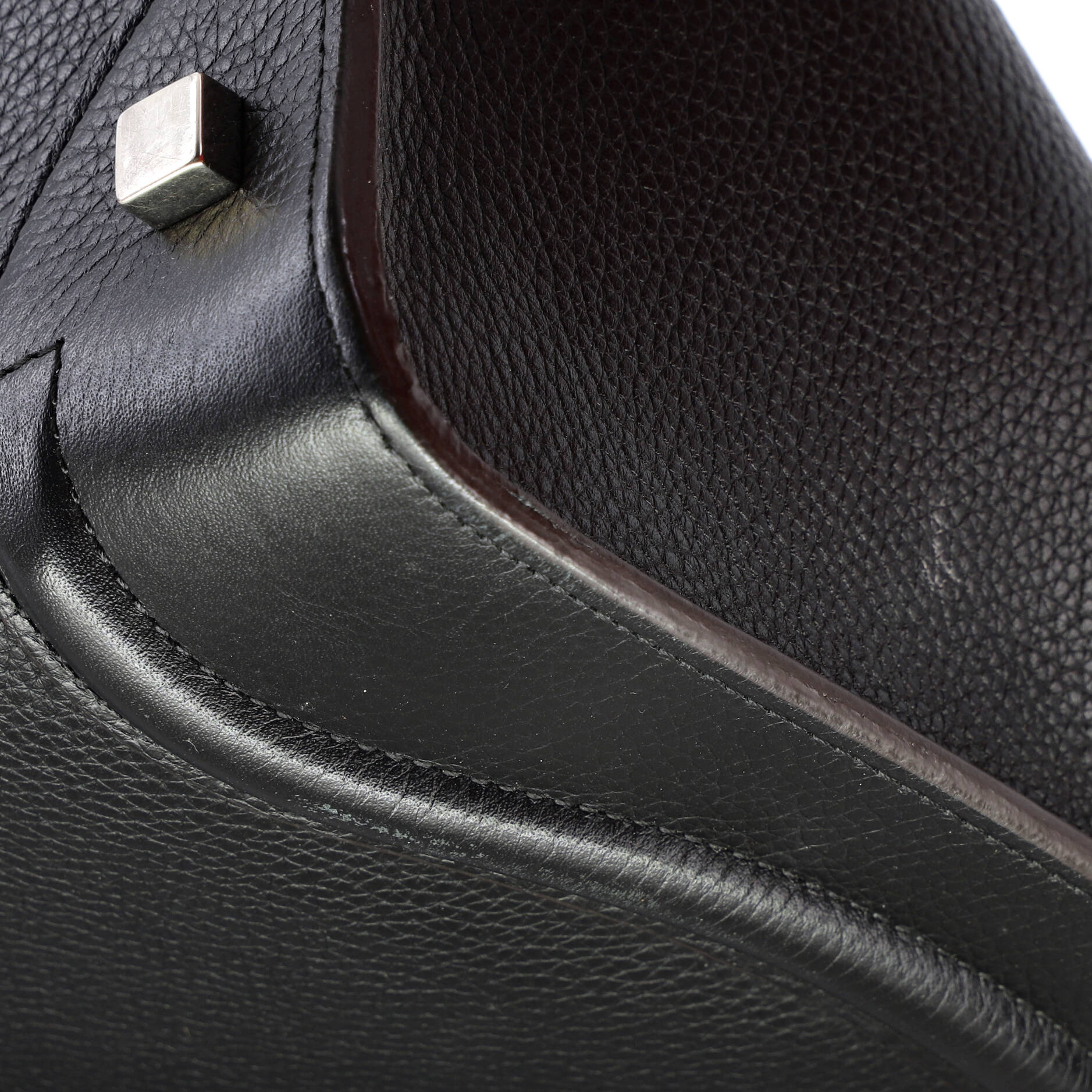 Luggage Bag Grainy Leather Mini