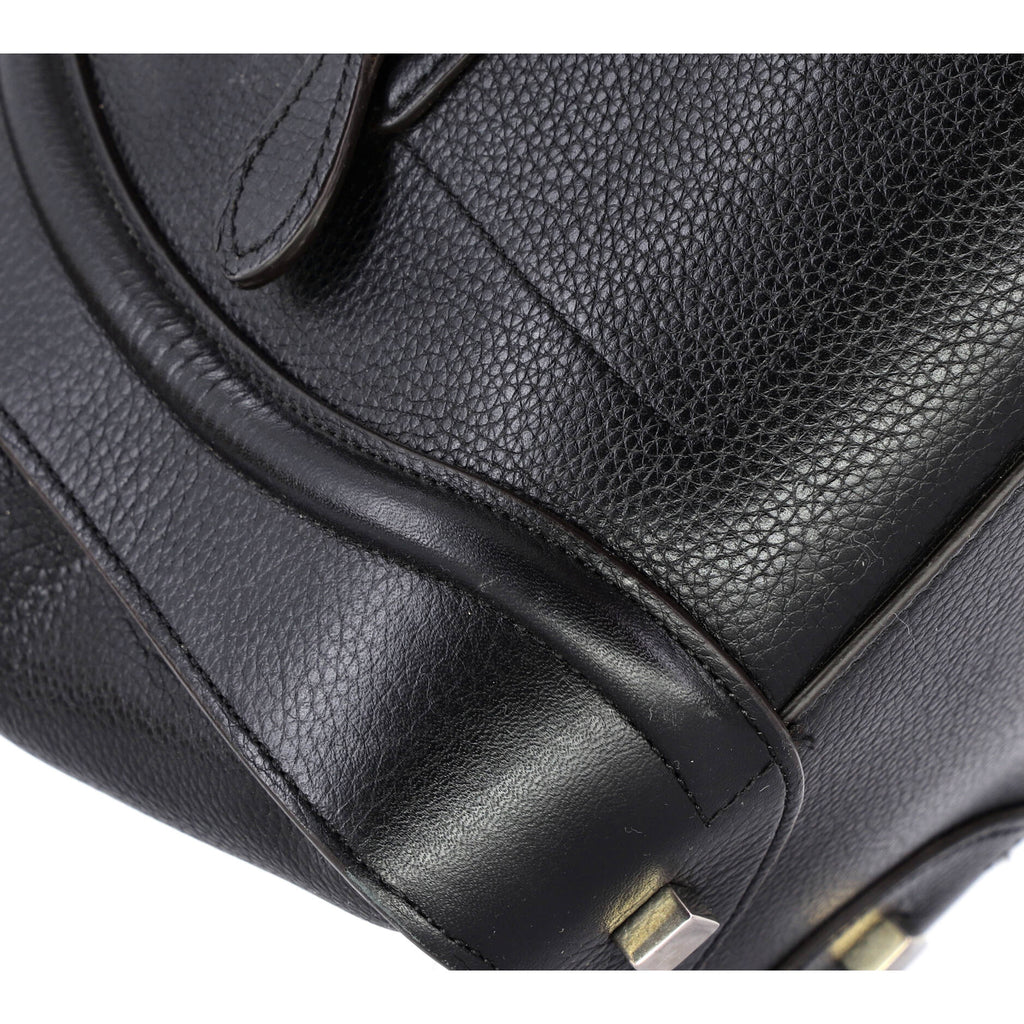 Luggage Bag Grainy Leather Mini