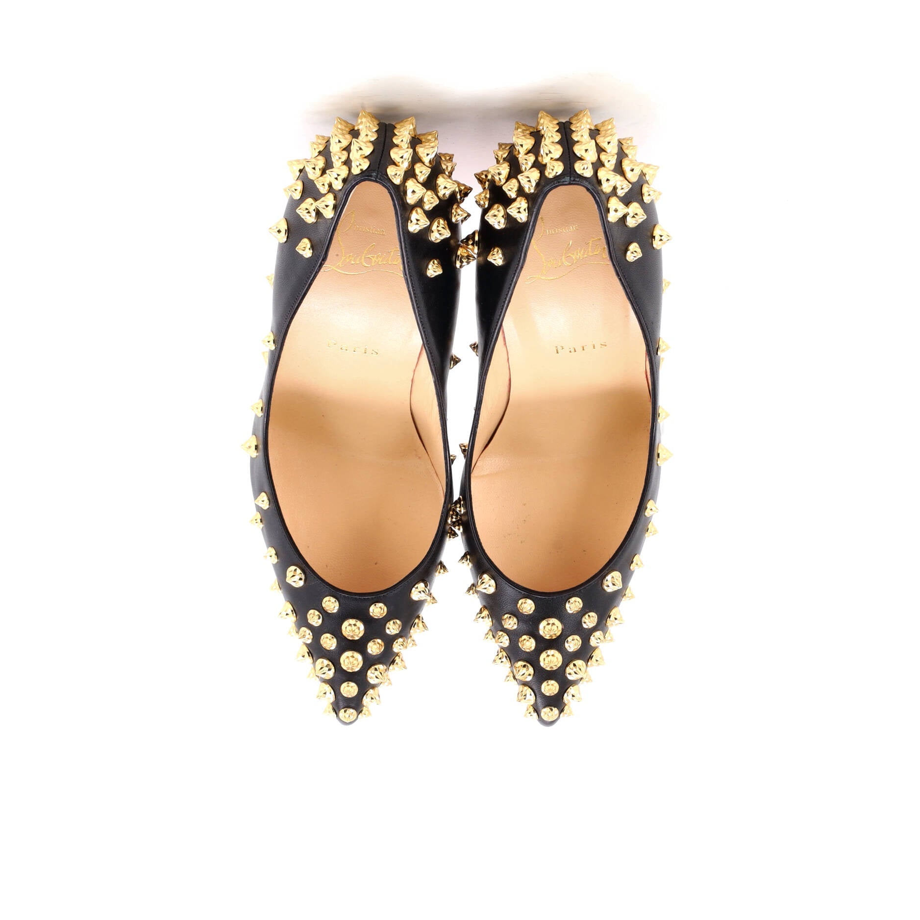 Women's Aimantaclou Pumps Studded Leather 100