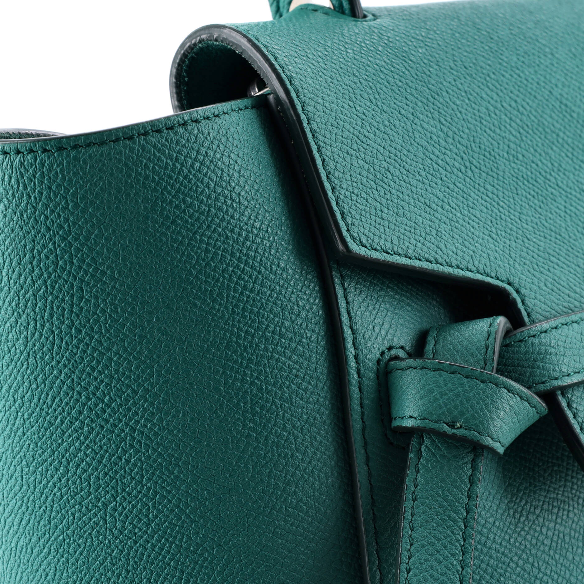 Belt Bag Textured Leather Nano