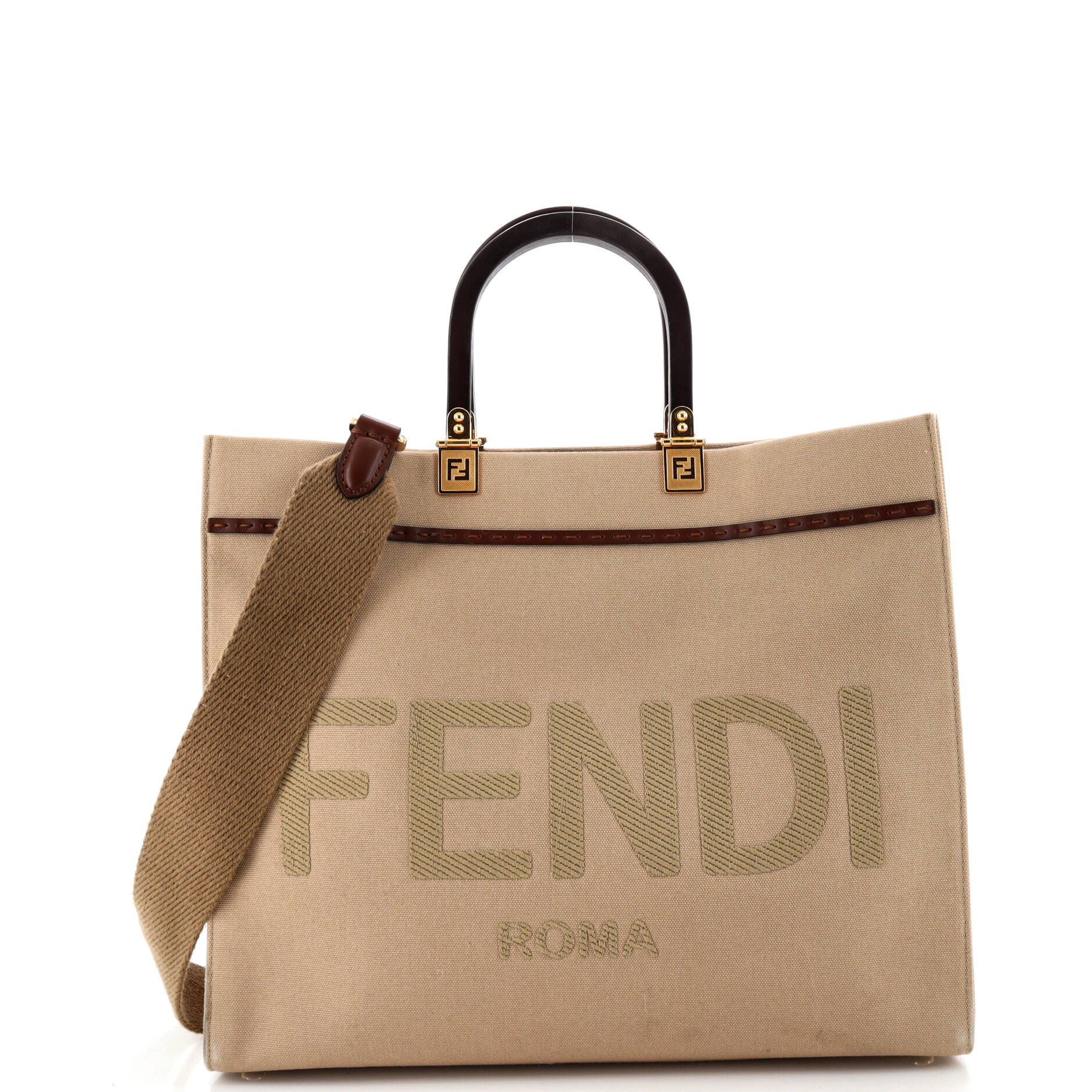 Sunshine Shopper Tote Canvas Medium
