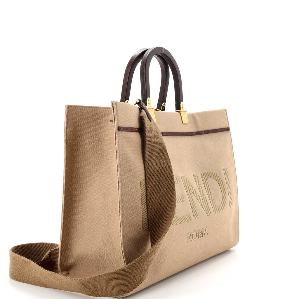 Sunshine Shopper Tote Canvas Medium