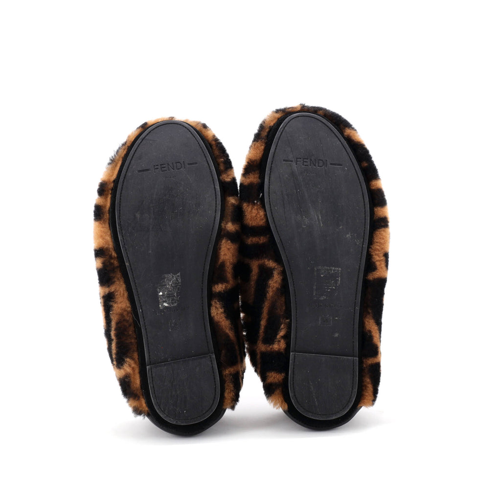 Women's FF Slippers Zucca Shearling