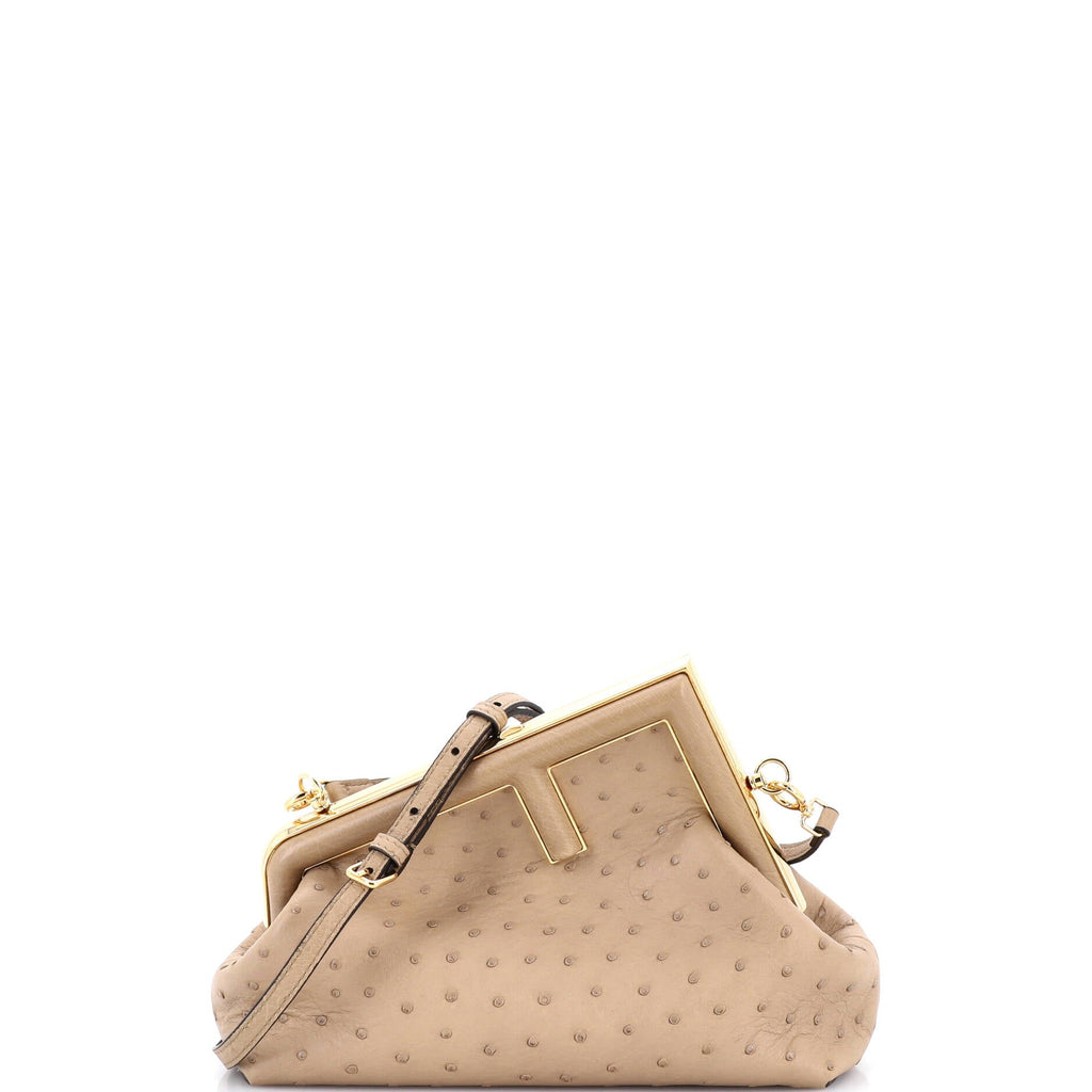 First Bag Ostrich Small
