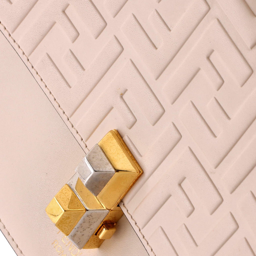 Kan I Bag Zucca Embossed Leather Small