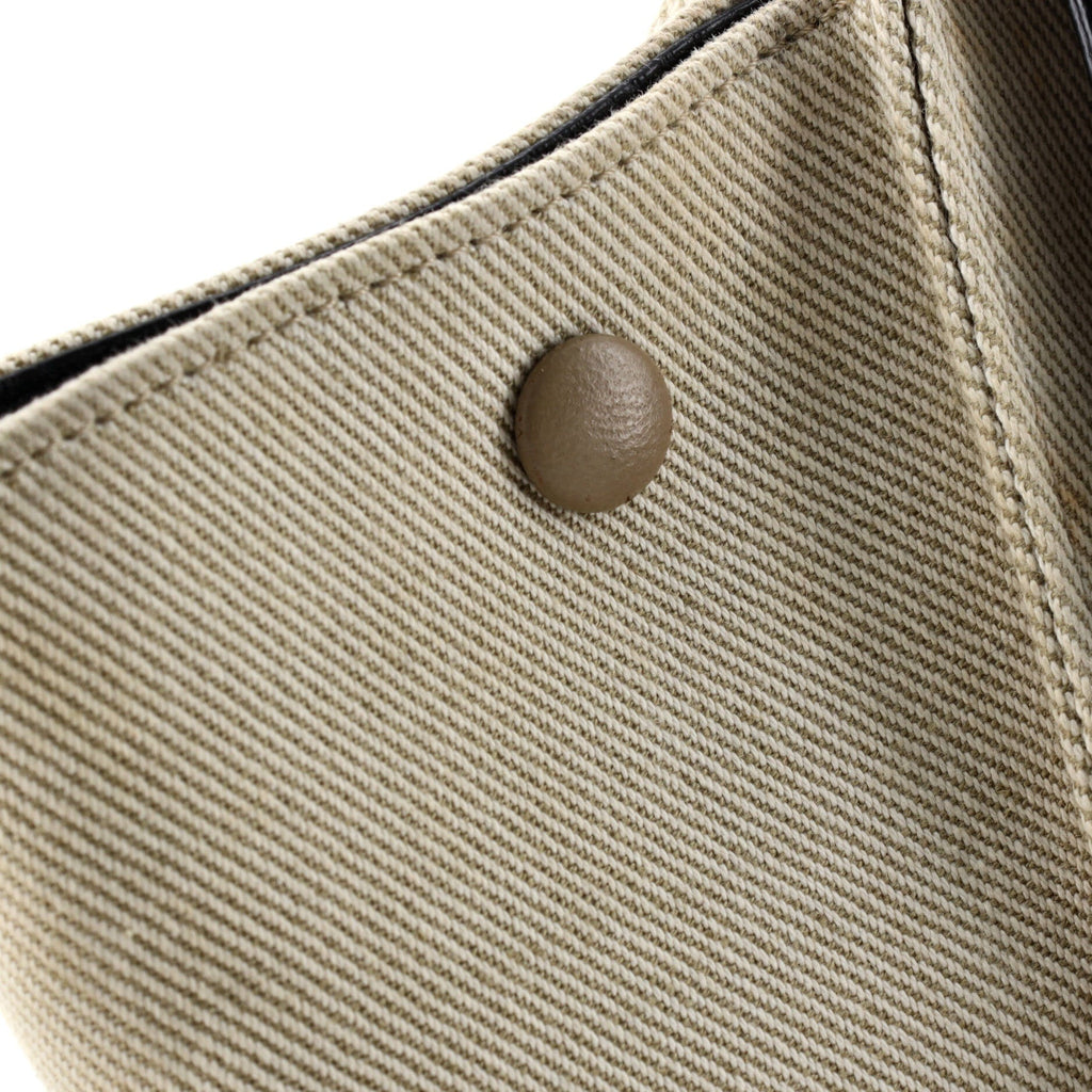 Multicolor Trapeze Bag Leather and Felt Medium