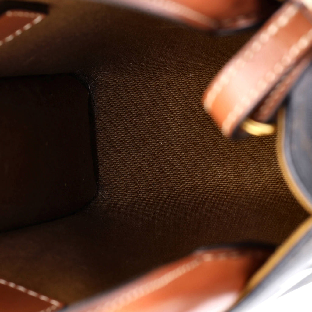 Vertical Cabas Tote Triomphe Coated Canvas Mini