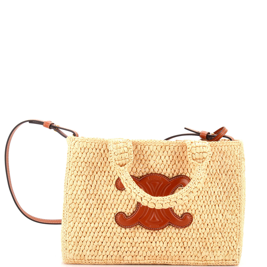 Cabas Thais Tote Raffia Small