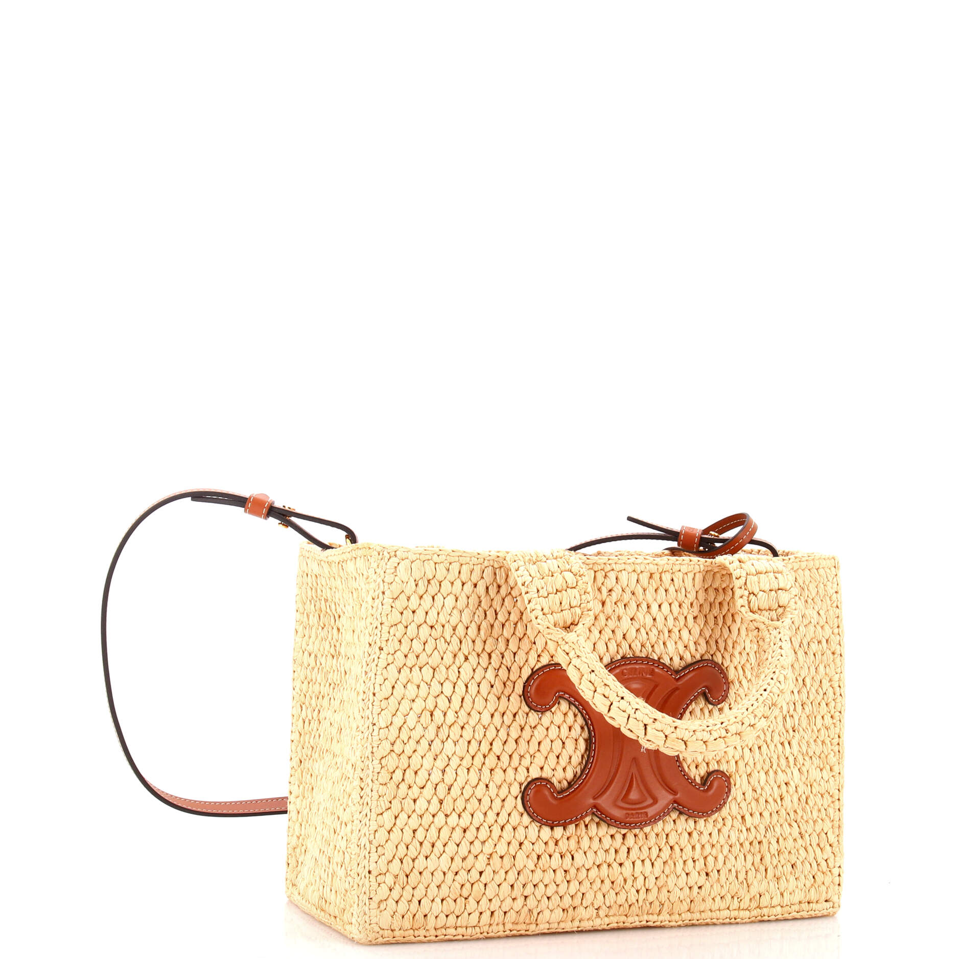 Cabas Thais Tote Raffia Small