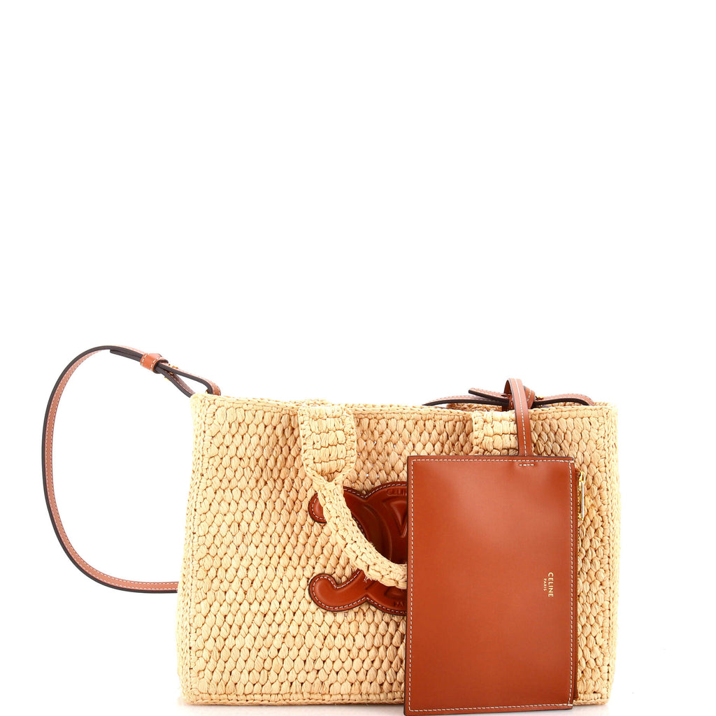 Cabas Thais Tote Raffia Small