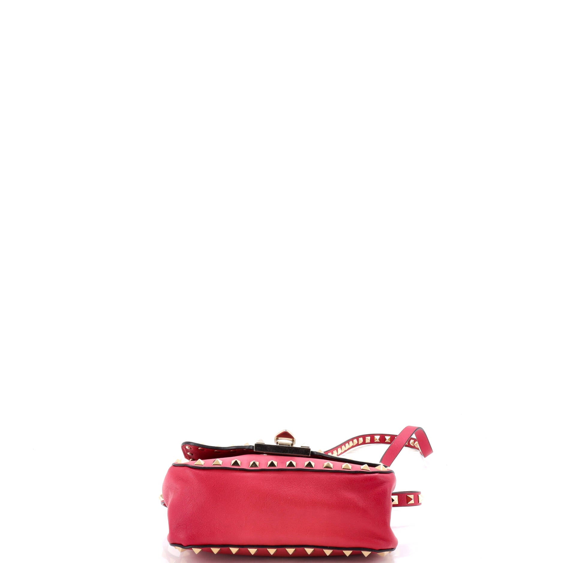 Rockstud Flip Lock Flap Bag Leather Mini