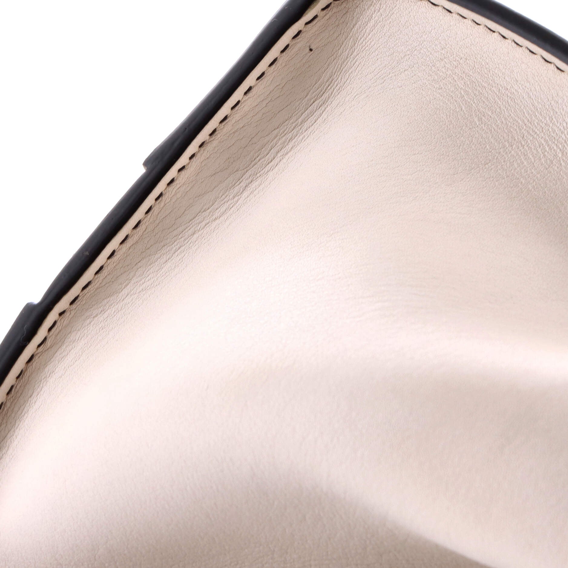 Bicolor Luggage Bag Lizard and Leather Micro