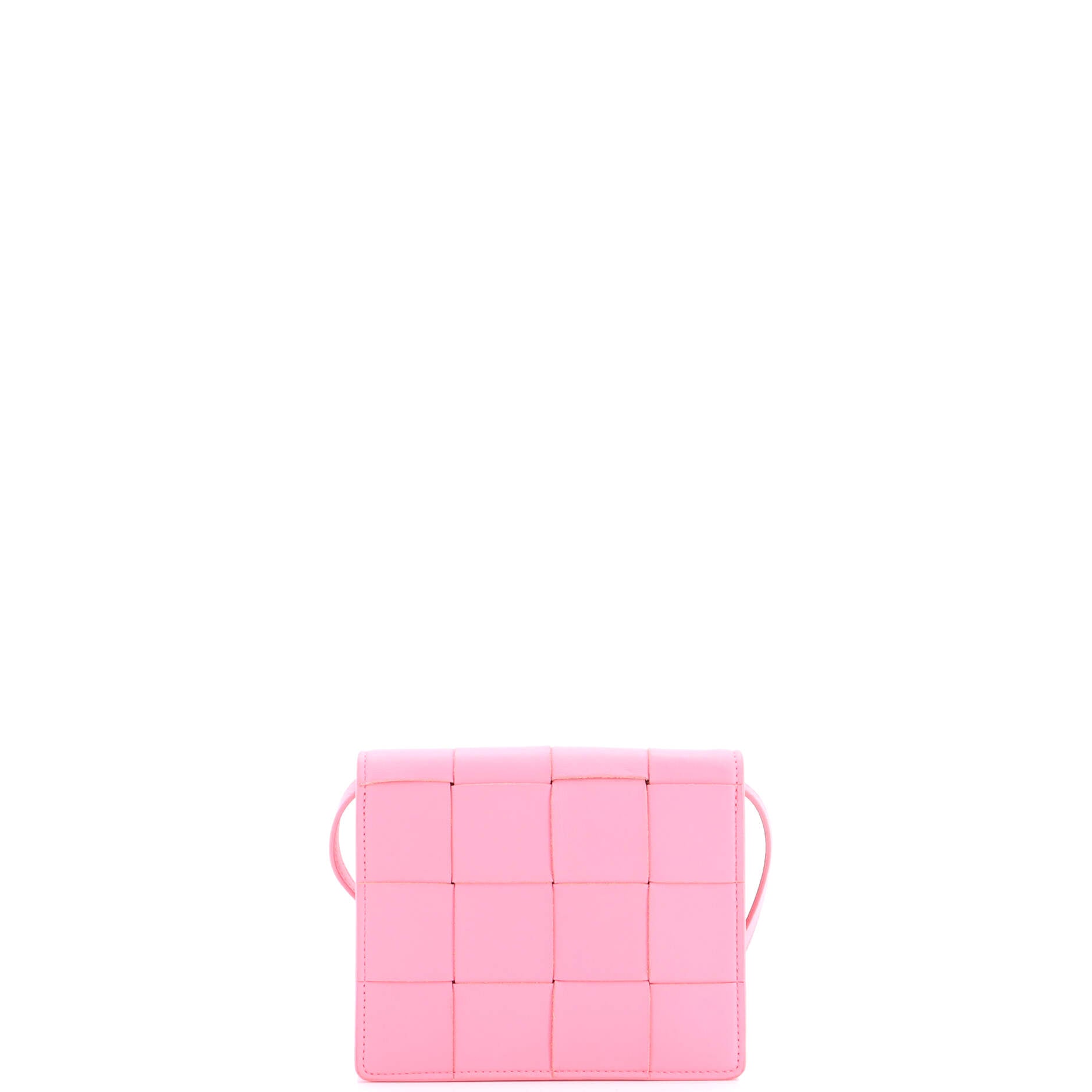 Cassette Crossbody Bag Maxi Intrecciato Leather Mini