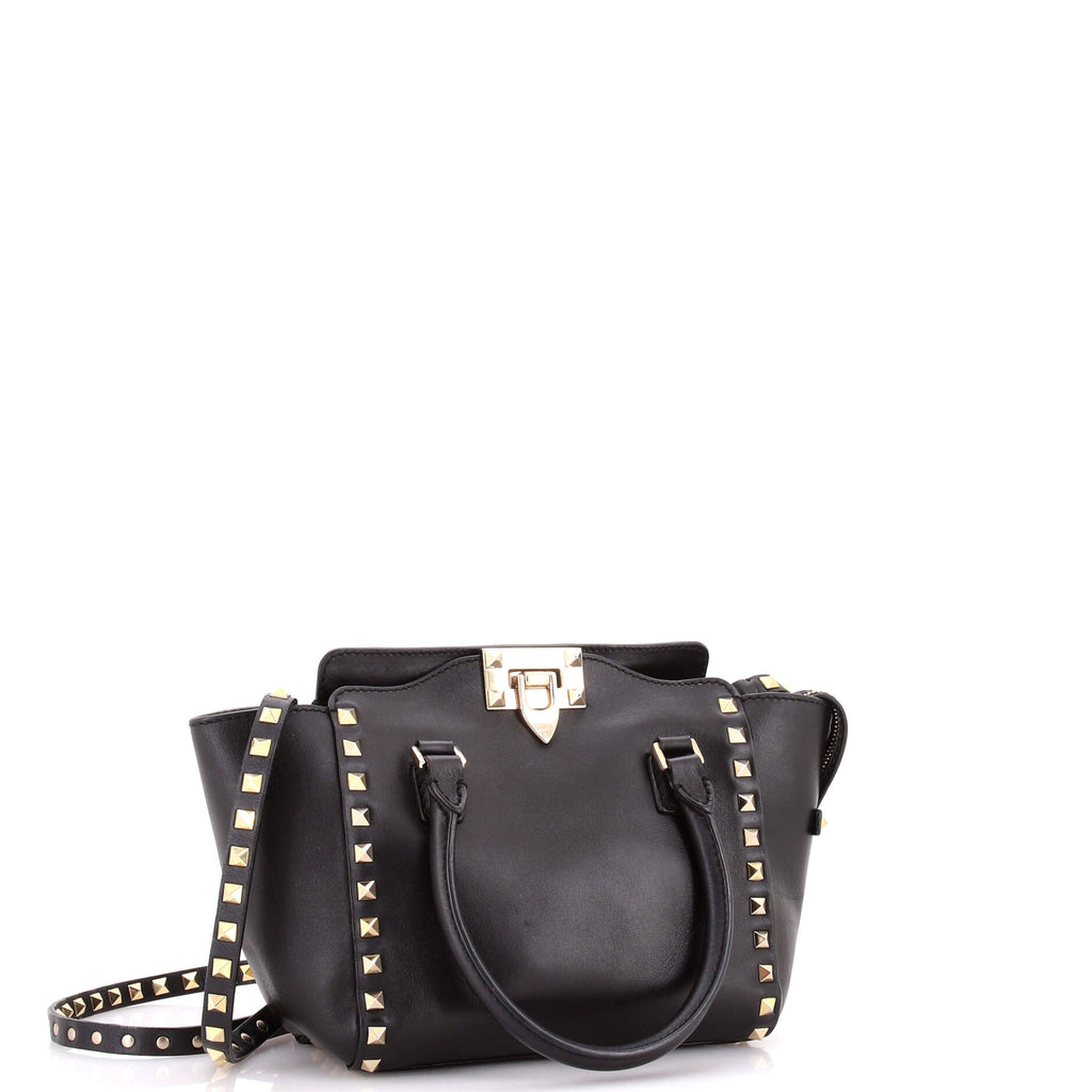 Rockstud Tote Rigid Leather Mini