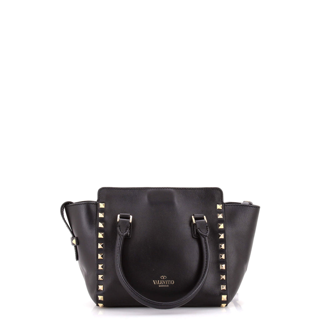 Rockstud Tote Rigid Leather Mini