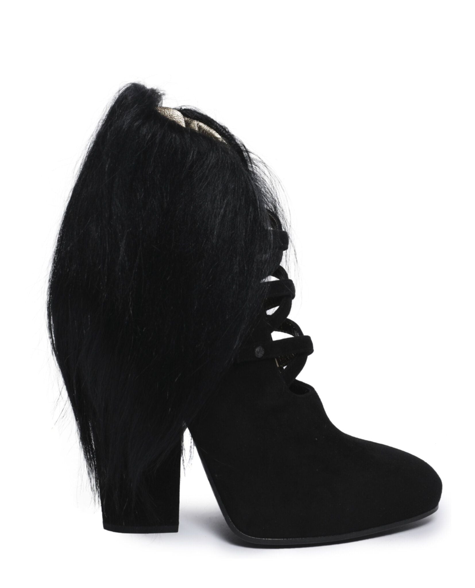 Bottega Veneta Fur Heels