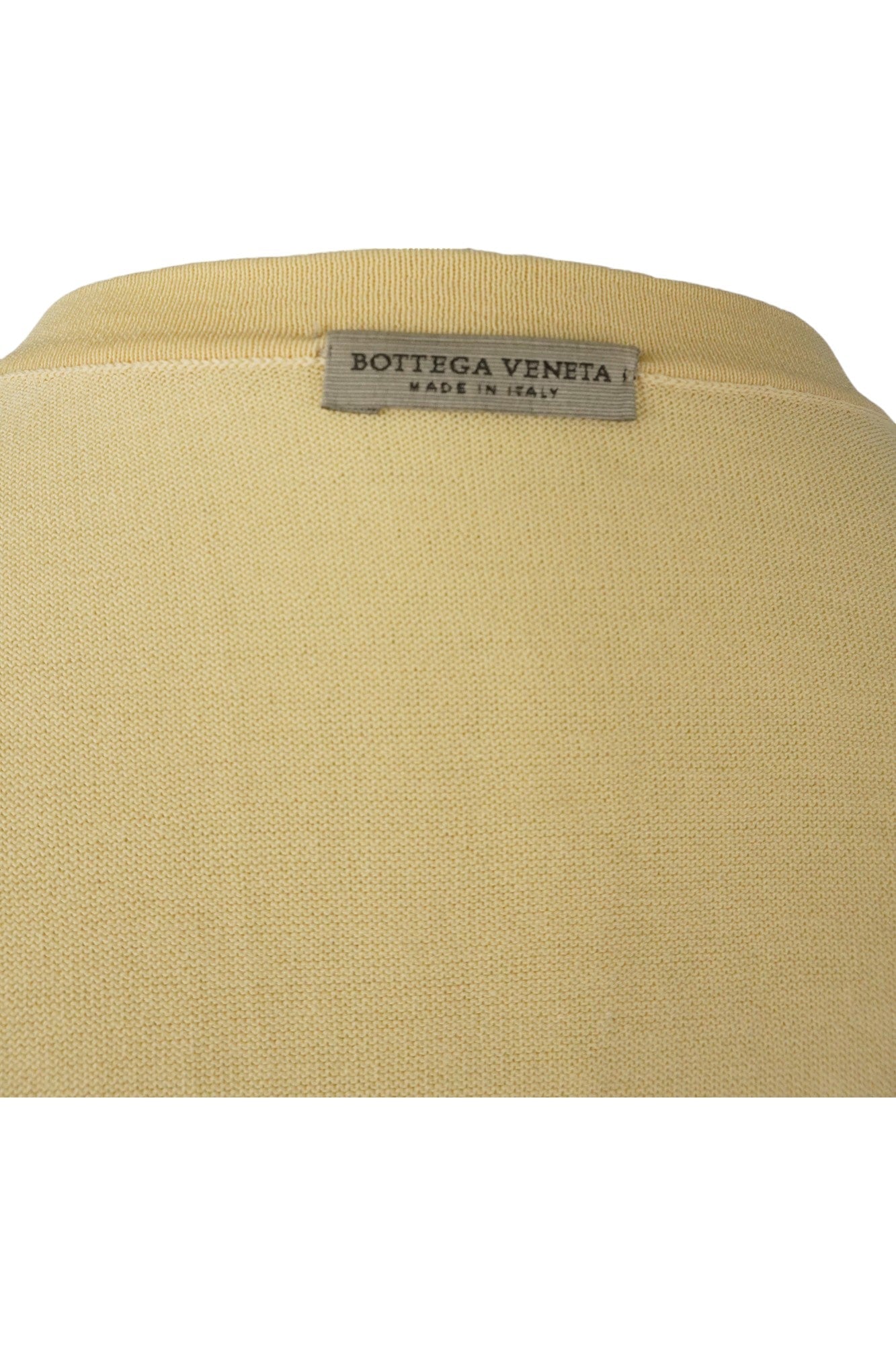Bottega Veneta Yellow Layered Cardigan