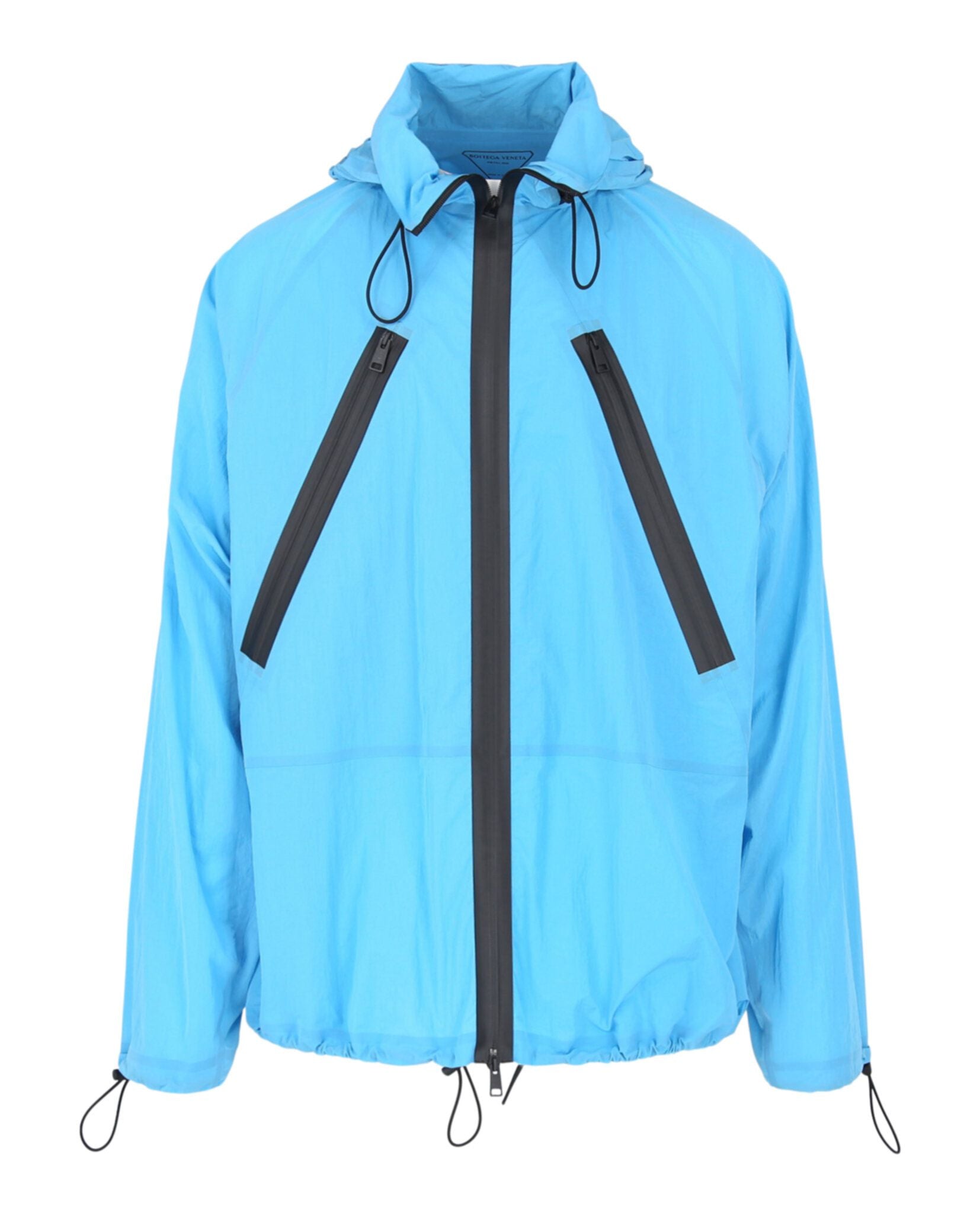 Bottega Veneta Hooded Zip Lightweight Jacket