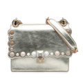 Kan I Bag Pearl Embellished Leather Small