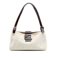 Vintage Shoulder Bag Zucca Canvas Medium