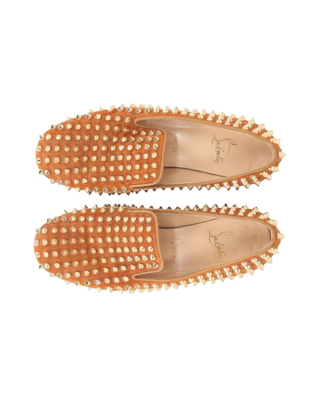Christian Louboutin Dandelion Spikes Loafers