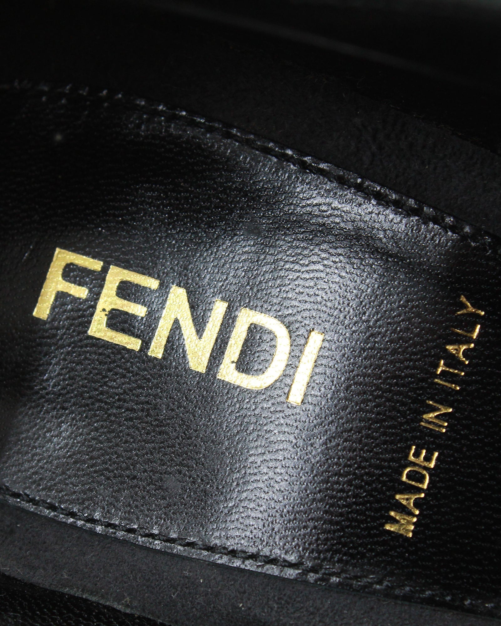 Fendi Gartered Ankle Boots in Grey Suede