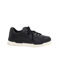 Valentino Garavani Low Top Sneakers in Black Leather