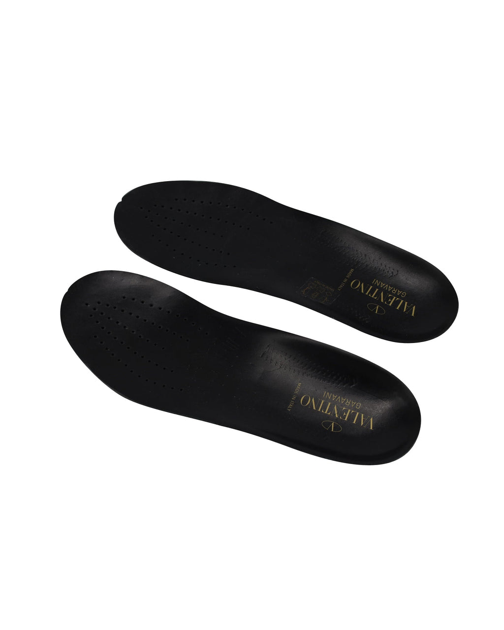 Valentino Garavani Low Top Sneakers in Black Leather