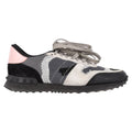 Valentino Garavani Rock Runner Camo in Multicolor Calfskin Leather