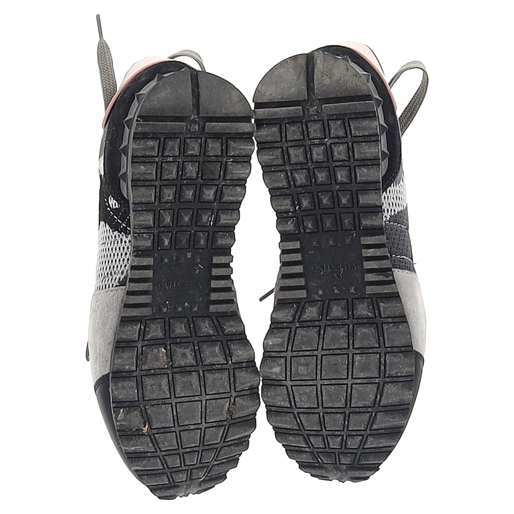Valentino Garavani Rock Runner Camo in Multicolor Calfskin Leather