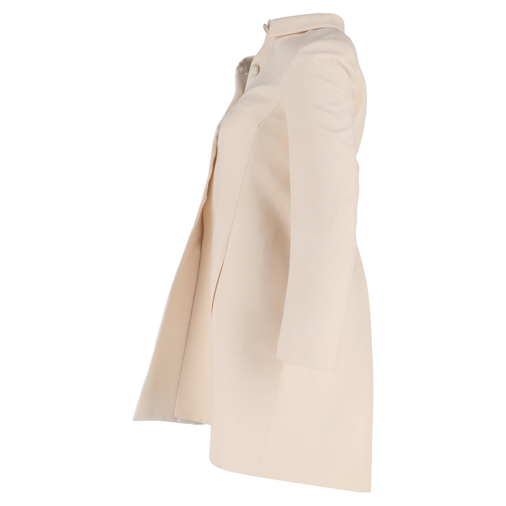 Valentino Garavani Coat in Cream Wool