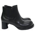 Bottega Veneta Cliff Chelsea Ankle Boots in Black Leather